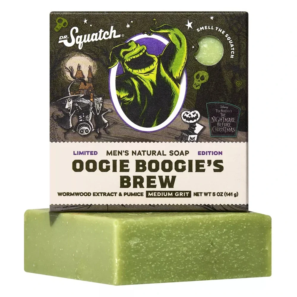 DR. SQUATCH Halloween Natural Bar Soap Limited Edition Oogie Boogie's Brew